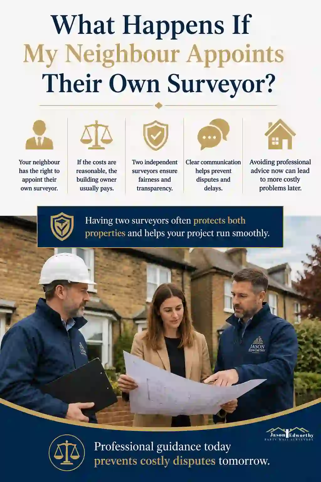 What Happens If My Neighbour Appoints Their Own Surveyor Northwich?
